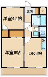 オークハイツＳ棟の物件間取画像